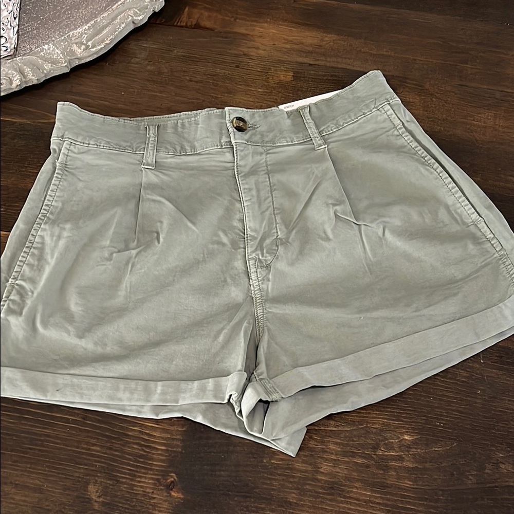 Women's Green Shorts